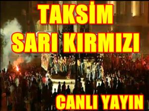 Galatasaray'da şampiyonluk coşkusu