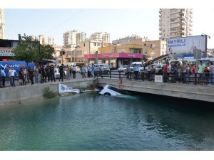 MİNİBÜS KANALA UÇTU! CAN PAZARI KAMERADA