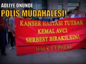 İstanbul Adliyesi Önünde Polis Müdahalesi