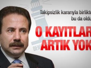 O kayıtlar artık yok