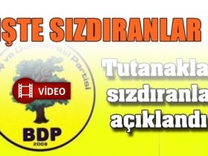 Tutanakları Bunlar  Sızdırmış !