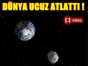 Gök Taşı Çok Yakın Geçti