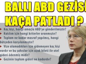 Ballı ABD Gezisi Kaça Patladı ?