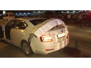 BAGAJIN ÜSTÜNE CESET DÜŞTÜ