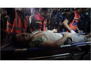 FLAŞ! GAZZE'YE KARADAN SALDIRDILAR