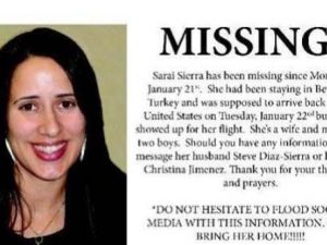 Kayıp ABD'li kadının son görüntüleri