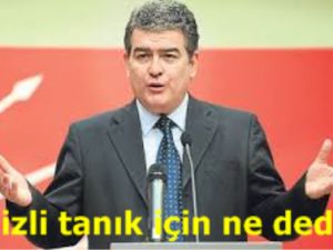 Gizli tanık hukuka aykırı