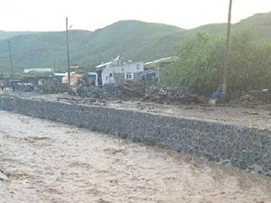 KARS'TA SEL CAN ALDI