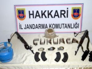 PKK'ya ait mühimmat ele geçirildi