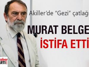 Murat Belge istifa etti