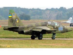 UKRAYNA SAVAŞ UÇAĞI VURULDU