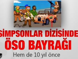 Simpsonlar dizisinde ÖSO bayrağı