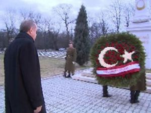 Erdoğan, Macaristan'a şehitlik ziyareti yaptı