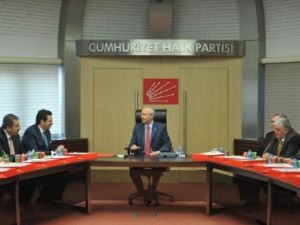 Kılıçdaroğlu ile TOBB Heyeti Baş Başa Görüşme Yaptı