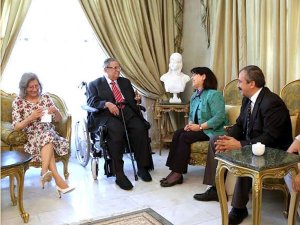 LEYLA ZANA İLE TALABANİ BÖYLE GÖRÜNTÜLENDİ