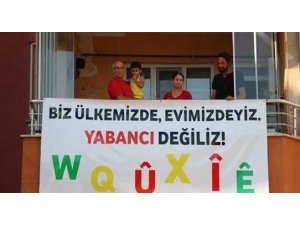 MUSA ANTER'İN OĞLUNDAN KÜRTÇE PROTESTOSU!