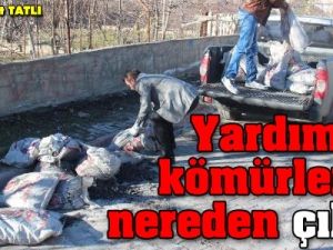 Yardım kömürleri nereden çıktı?