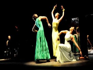 BODRUMLULAR FLAMENKO DANSA DOYDU