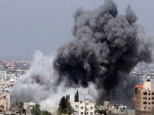 İSRAİL YENİDEN BOMBA YAĞDIRIYOR