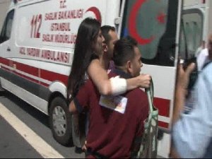 İSTANBULDA HALK OTOBÜSÜ YANDI 4 KİŞİ ÖLDÜ