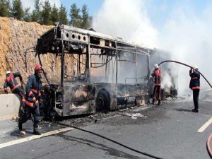 HALK OTOBÜSÜ YANGININDA FLAŞ GELİŞME