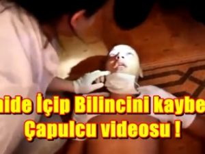 Camide İçip Bilincini kaybeden Çapulcu videosu