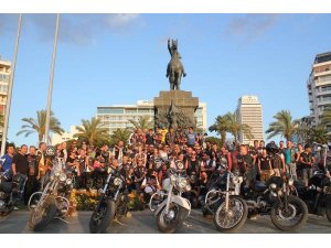 URFA'DA ÖLEN MOTORCULAR İÇİN İZMİR'DE PROTESTO!