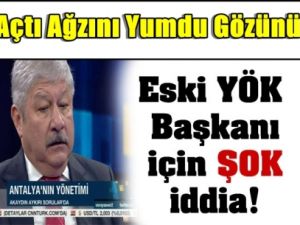 ANTALYA BELEDİYE BAŞKANI Akaydın Hoca; Tehdit Edildim