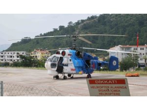 MARMARİS'TE YANGIN!