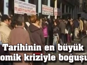 Yunanistan’da açlık manzaraları!..