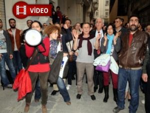 Eylemciler Emek Sinemasını İşgal Etti