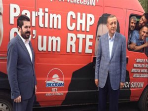 SAHTE CHP'LİNİN ARACINI BAĞLADILAR
