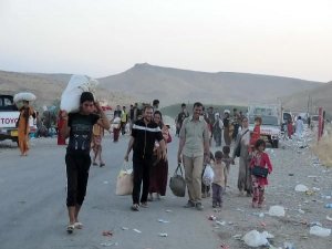 EZİDİLERİN KATLİAMDAN ÖZGÜRLÜĞE YÜRÜYÜŞÜ DEVAM EDİYOR