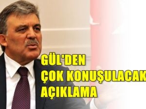 Abdullah Gül; 'Türk’tür’ diye bir şey yok'
