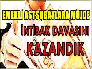 ASTSUBAYLARA MÜJDE VAR