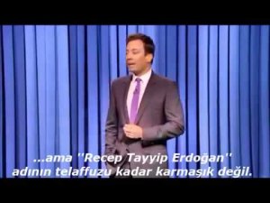 ÜNLÜ KOMEDYEN ERDOĞAN'LA BÖYLE DALGA GEÇTİ