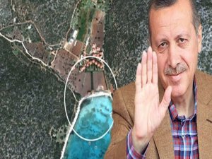 ERDOĞAN KAÇAK VİLLALARINDA TATİL YAPTI