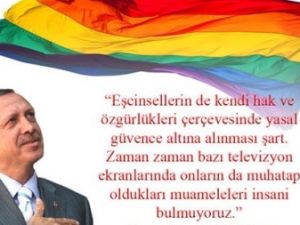 Erdoğan'ın Eşcinseller için Vaatleri