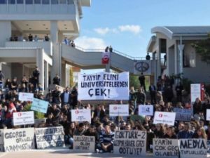 Kıbrıs'lı Öğrenciler'den ODTÜ'ye Destek Eylemi