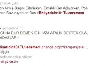 Vatandaşa kazık Twitter'ı salladı