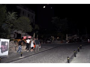 BEYOĞLU KARANLIĞA GÖMÜLDÜ