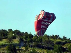 Kapadokya'da Balon faciası