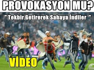 Tekbir Getirerek Sahaya Girdiler