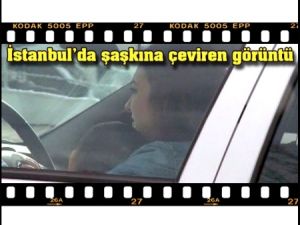 İstanbul'da şaşkına çeviren görüntü