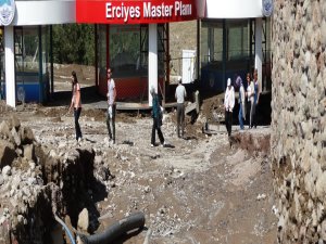 ERCİYES DAĞI’NI SEL BASTI, MASTER PLAN ÇÖKTÜ