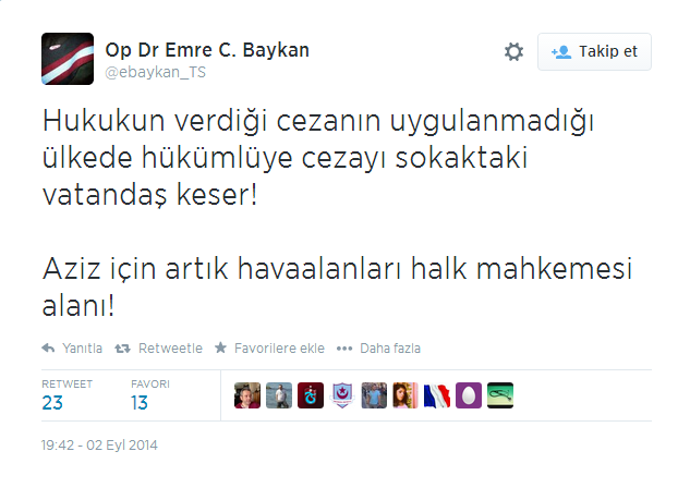 MEDİVA HASTANESİ DOKTORUNDAN TEHDİT