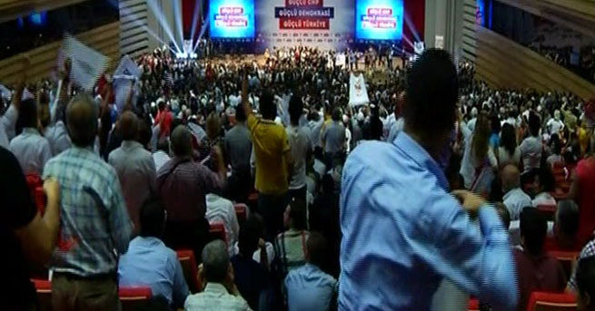 CHP KURULTAYI BAŞLADI