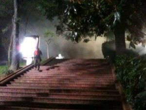 Divan Oteline Gaz Bombası Atan Polis BBC'de