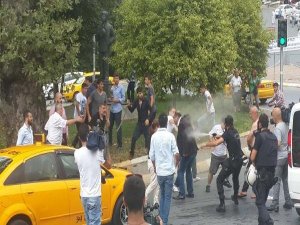 BEŞİKTAŞ'TA OLAYLAR ÇIKTI YARALILAR VAR