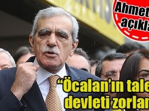 'Öcalan'ın talepleri devleti zorlamaz'